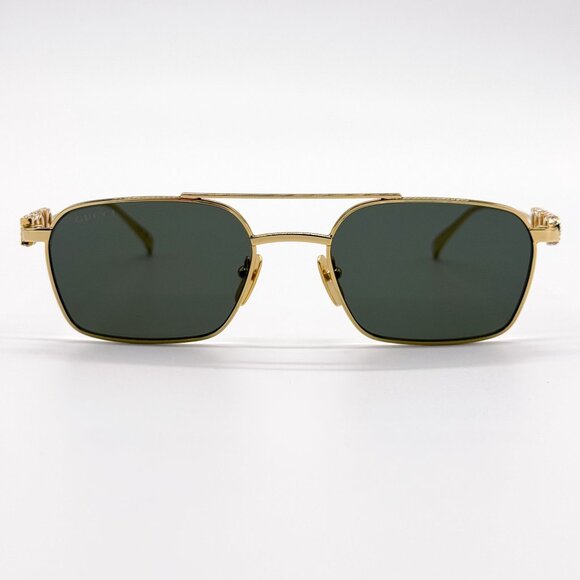 NEW GUCCI SUNGLASSES GOLD UNISEX EYEWEAR GUCCI GG1804S 001 main image 5